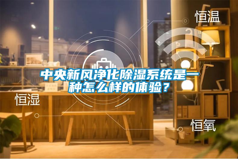中央新風(fēng)凈化除濕系統(tǒng)是一種怎么樣的體驗？