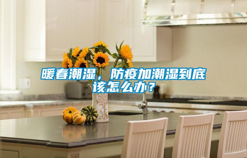 暖春潮濕，防疫加潮濕到底該怎么辦？