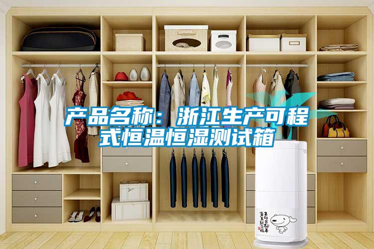 產(chǎn)品名稱：浙江生產(chǎn)可程式恒溫恒濕測試箱