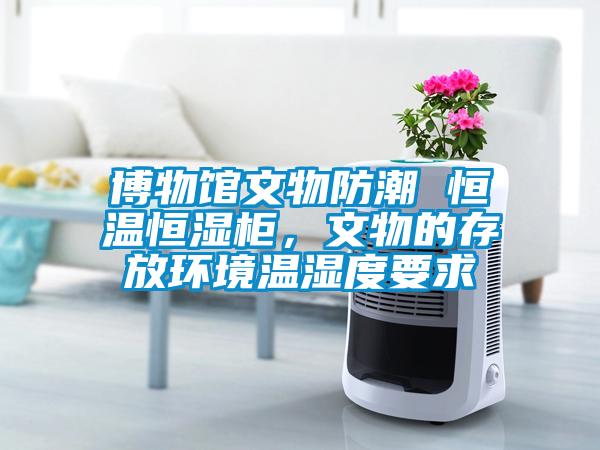博物館文物防潮 恒溫恒濕柜，文物的存放環境溫濕度要求