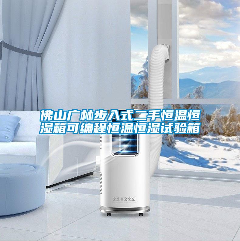 佛山廣林步入式二手恒溫恒濕箱可編程恒溫恒濕試驗箱