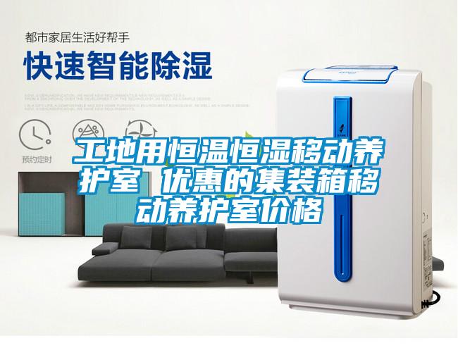 工地用恒溫恒濕移動養(yǎng)護(hù)室 優(yōu)惠的集裝箱移動養(yǎng)護(hù)室價格