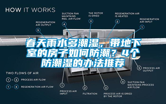 春天雨水多潮濕，帶地下室的房子如何防潮？4個(gè)防潮濕的辦法推薦