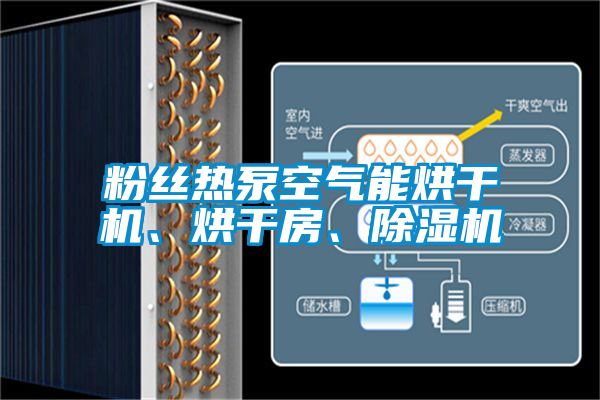 粉絲熱泵空氣能烘干機(jī)、烘干房、除濕機(jī)