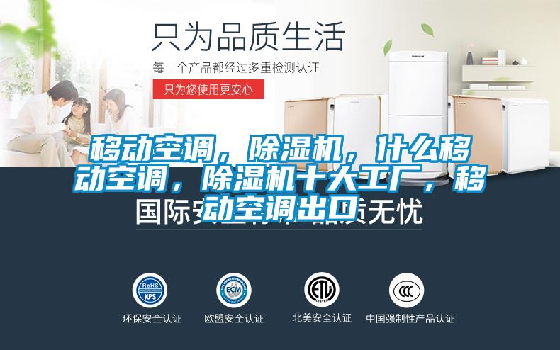 移動空調(diào)，除濕機，什么移動空調(diào)，除濕機十大工廠，移動空調(diào)出口