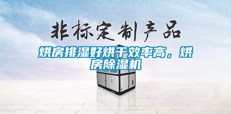 烘房排濕好烘干效率高，烘房除濕機
