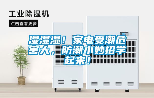 濕濕濕！家電受潮危害大，防潮小妙招學(xué)起來(lái)！