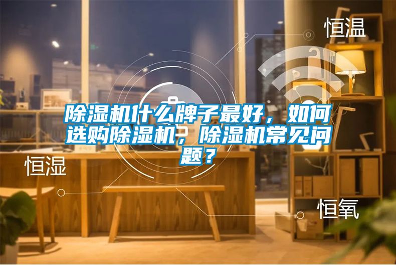 除濕機什么牌子最好，如何選購除濕機，除濕機常見問題？