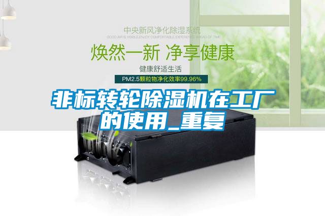 非標轉(zhuǎn)輪除濕機在工廠的使用_重復