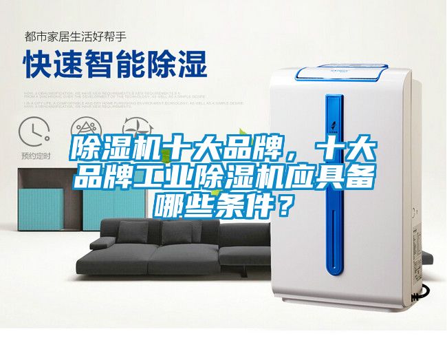 除濕機十大品牌，十大品牌工業(yè)除濕機應(yīng)具備哪些條件？